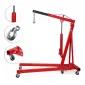 Motorflyft, kraftig verkstadskran 2000 kg med balancer, hydrauliskt, heavy duty, AppTech