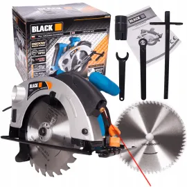Elsåg, cirkelsåg 2250W, 230v, 4500rpm, 65 mm skärdjup, 185 mm sågskivor, laser