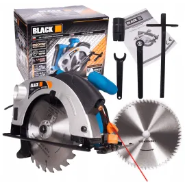 Elsåg, cirkelsåg 2250W, 230v, 4500rpm, 65 mm skärdjup, 185 mm sågskivor, laser