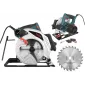 Elsåg, cirkelsåg 2850W, 230v, 5800rpm, 70 mm skärdjup, 185 mm sågskivor, laser
