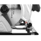 Elsåg, cirkelsåg 2850W, 230v, 5800rpm, 70 mm skärdjup, 185 mm sågskivor, laser