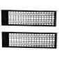 Car Ramp, Low-Profile Car Ramps 2-Pack Polypropylene 5 Tonne 65mm Lift 700x200x80mm