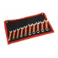 10 Piece Midget Combination Spanner set, Neilsen