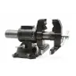 Skruvstycke 125 mm multifunktion, skruvstäd vridbar 360º 12 kg, Geko