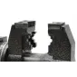 Skruvstycke 125 mm multifunktion, skruvstäd vridbar 360º 12 kg, Geko