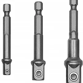 Hylsadapter 1/4 till 1/2, adapter för hylsor