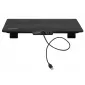 Laptop kylning, underlag med 5 kylfläktar, LED, 3 hastigheter, drivs via USB - ISO Trade