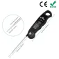 Stektermomenter ihopfällbar, magnetikst, LCD, snabb avlösning, timer, ledlampa, -50 till 300 gr.