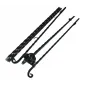 Grill, eldstad, eldkorg med lock, 55 cm
