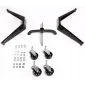 Transmission Jack 750 kg with Adapter and Rubber Saddle All-Metal AT-PSBZZA1, Apptech