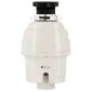 Avfallskvarn 1L 375W, 2600rpm, 22 x 38 cm, pneumatiskt strömbrytare, beige