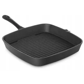 Gjutjärns grillstekpanna 24 x 24 cm, 5.5 cm hög, grillpanna