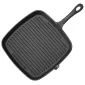 Gjutjärns grillstekpanna 24 x 24 cm, 5.5 cm hög, grillpanna