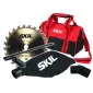 Elsåg, cirkelsåg 20V 4, 0Ah 4500rpm 54 mm skärdjup, 165 mm skivor, snabbladdare, SKIL