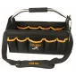 Tool Bag Open 1742 x 21 x 29 cm, 8 Compartments, 15 Pockets, Stainless Frame, Tolsen