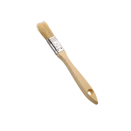 Penslar 50st 25 mm x 20 cm träskaft, natur borst