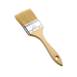 Penslar 50st 76 mm x 23 cm träskaft, natur borst