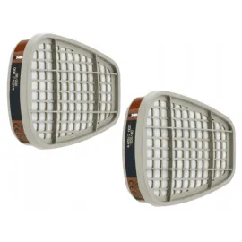 Gasfilter A1 Mot Organiska Ångor, 2-Pack, 3M