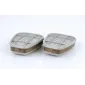 Andningsmask, halvmask, lakeringsmask 3m 6200 med filter