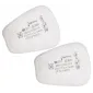 Andningsmask, halvmask, lakeringsmask 3m 6200 med filter
