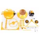 Concrete Mixer 200L 1500W 230V Cast Iron Ring Gear with Transport Wheels, Higher