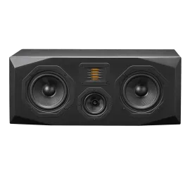 Centerhögtalare 3-vägs Sluten 32 mm Bandtweeter 2x5-1/4" Svart