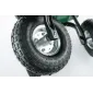 Tippbar Trädgårdskärra 350 kg, Rostfri Stålram, GardenPro
