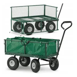 Trädgårdsvagn, transportvagn max 450 kg