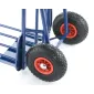 Pirra 280 kg, magasinkärra, transportkärra, hopfällbar, stål, HiGHER