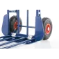 Pirra 280 kg, magasinkärra, transportkärra, hopfällbar, stål, HiGHER