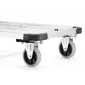 Flyttvagn 150 kg, transportvagn av aluminium, lastkärra, hopfällbar, HiGHER