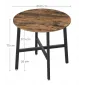 Soffbord, kaffebord runt, vintage stil diam. 80 cm