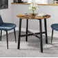 Soffbord, kaffebord runt, vintage stil diam. 80 cm