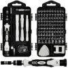 Precisionsverktyg, sats 117 delar, bits, TORX, skruvmejslar m.m.