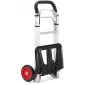 Pirra 90 kg, hopfällbar lätt magasinkärra, transportkärra av aluminium, HiGHER