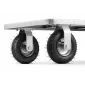 Flyttvagn 500 kg, transportvagn, lastkärra, hopfällbar, HiGHER