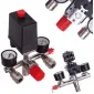 Tryck strömbrytare för kompressorer 1/2, 21 mm, 230V, Technic
