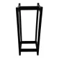 Vedhylla svart 30 x 25 x 61 cm, LOFT HQ