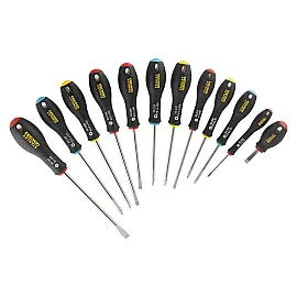 12 Piece Screwdriver Set, Stanley