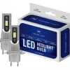 H7 CSP LED-lampor, E9-godkända, 4000 LM, 6000K, CANBUS, 15 W, 2 st, MARBA LIGHT