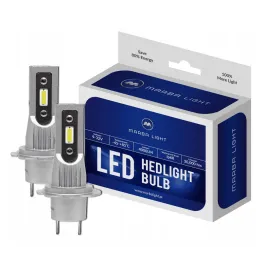 H7 CSP LED, CE E9 certifierade, 4000 LM 6000K CANBUS, 2 lampor