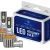 H8 / H11 CSP LED, CE E9 certifierade, 4000 LM 6000K CANBUS, 2 lampor