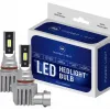 HB3 / 9006 CSP LED, CE E9 certifierade, 4000 LM 6000K CANBUS, 2 lampor