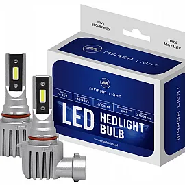 Hb3 / 9005 Csp LED, CE E9, 4000 Lm 6000K Canbus, 2 Lamps
