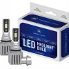 HB4 / 9006 CSP LED, CE E9 certifierade, 4000 LM 6000K CANBUS, 2 lampor