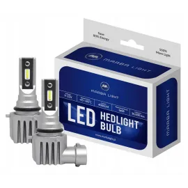 HB4 / 9006 CSP LED, CE E9 certifierade, 4000 LM 6000K CANBUS, 2 lampor