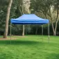 Popup Tält 2 x 2 m  Snabbtält Stålram PVC 600D Vattentätt Tak Marknadstält, ProfiFold