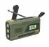 Emergency Radio 4500mAh AM/FM Dynamo Solar Panel Torch SOS Powerbank, Manta