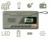 Emergency Radio 4500mAh AM/FM Dynamo Solar Panel Torch SOS Powerbank, Manta