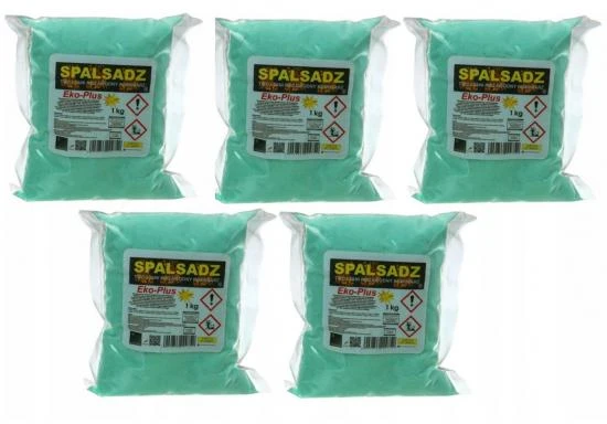 Soot Remover Catalytic 5 kg 5 x 1 kg Sachets Boilers Fireplaces Stoves SPALSADZ, Argo